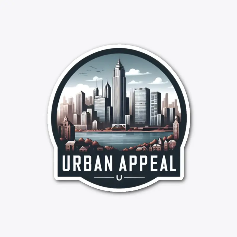 Urban Appeal Logo Sticker