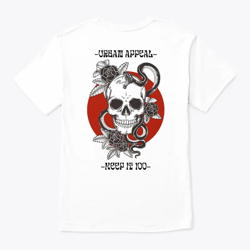 Urban Appeal Skull Collection - White