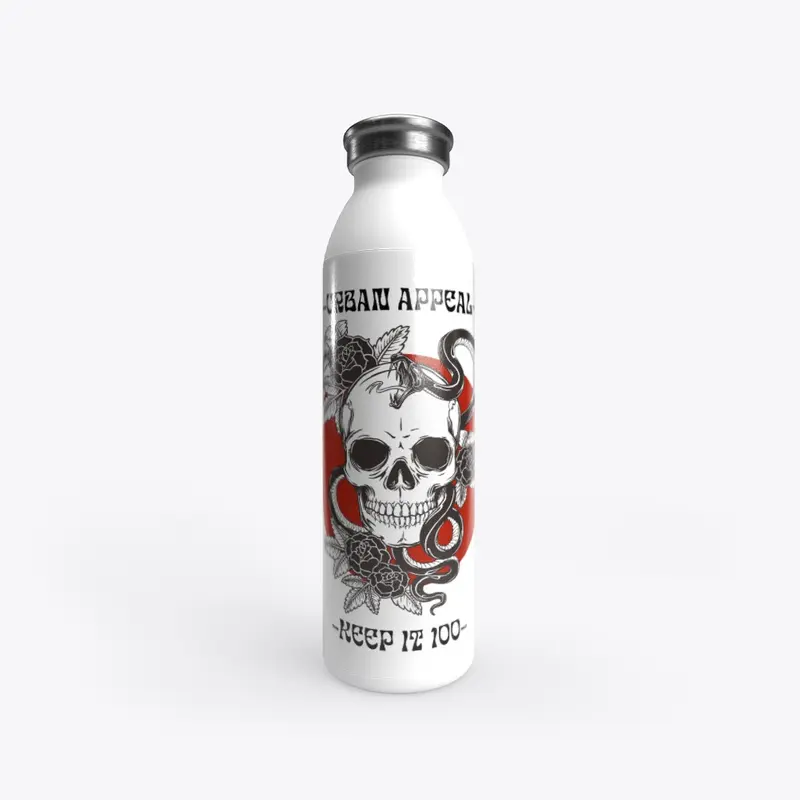 Urban Appeal Skull Water Bottle