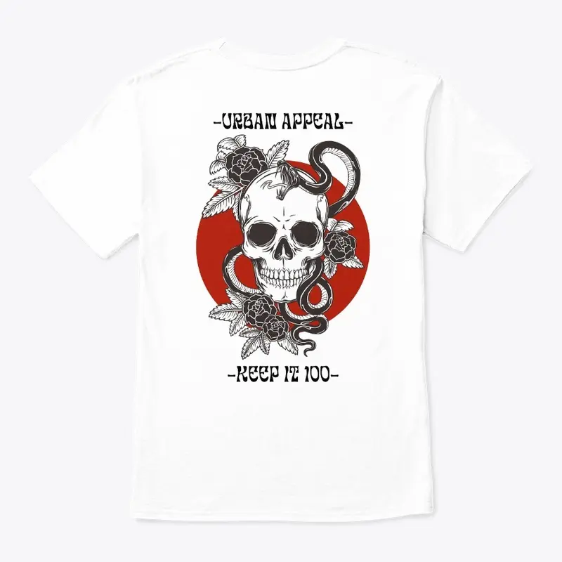 Urban Appeal Skull Collection - White